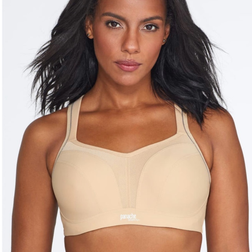 Like-new Panache Power 5021 Underwire High Impact Sports Bra